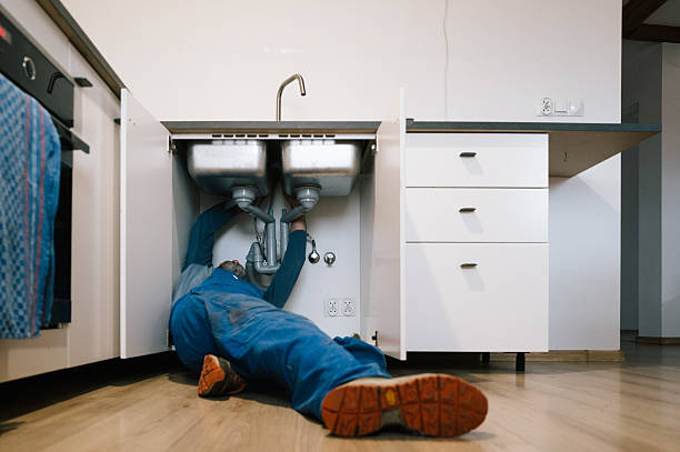 Professional Leak Detection technician working in New Lebanon, OH
